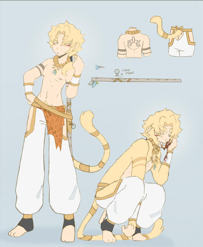 Character sheet